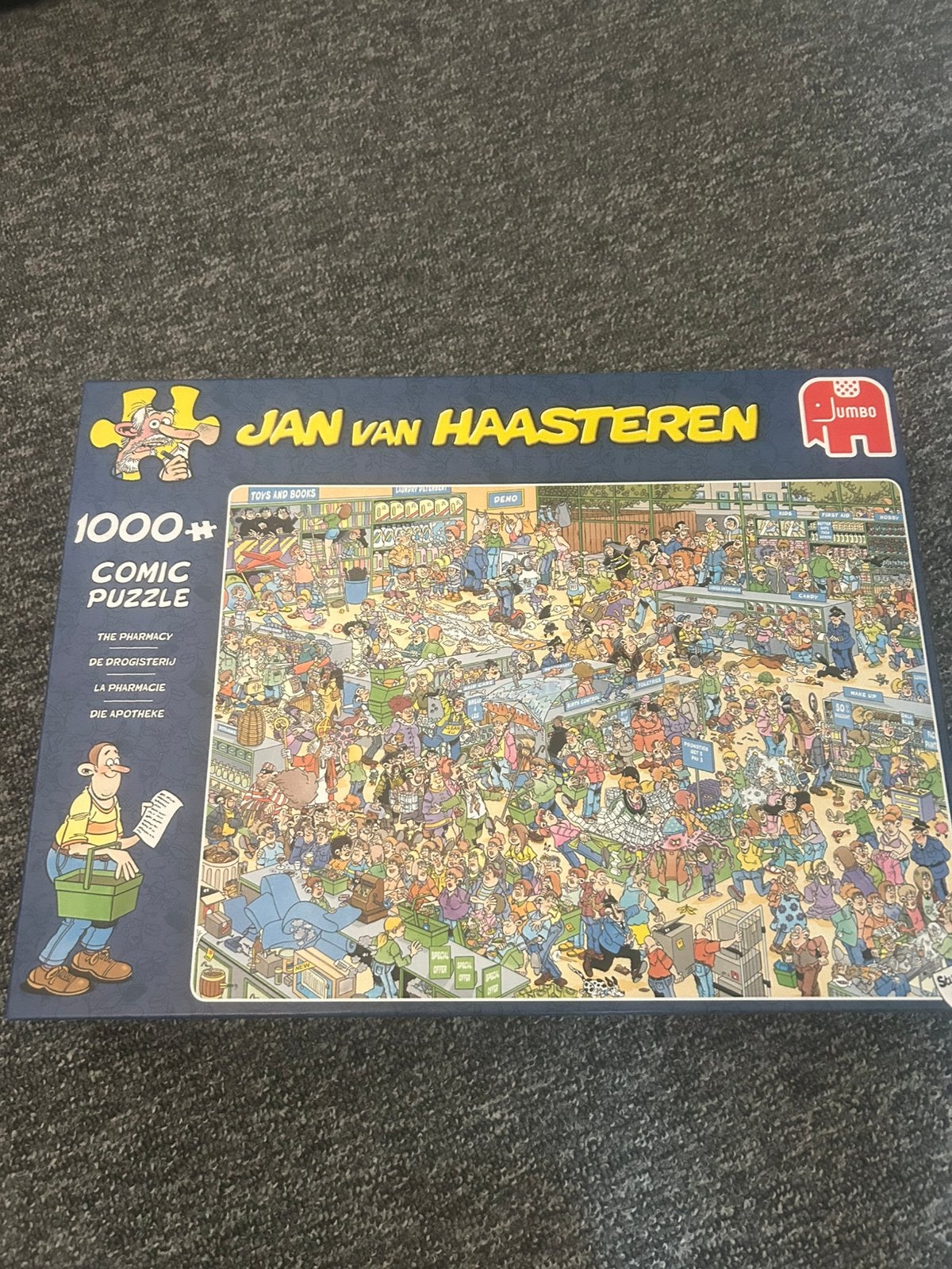 Jan van Haasteren de Drogisterij, Hobby en Vrije tijd, Ophalen of Verzenden, 500 t/m 1500 stukjes, Zo goed als nieuw