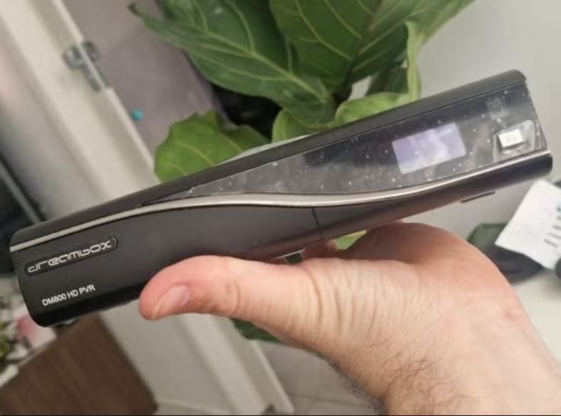 Dreambox DM800 HD PVR satellietdecoder., Ophalen of Verzenden, Gebruikt