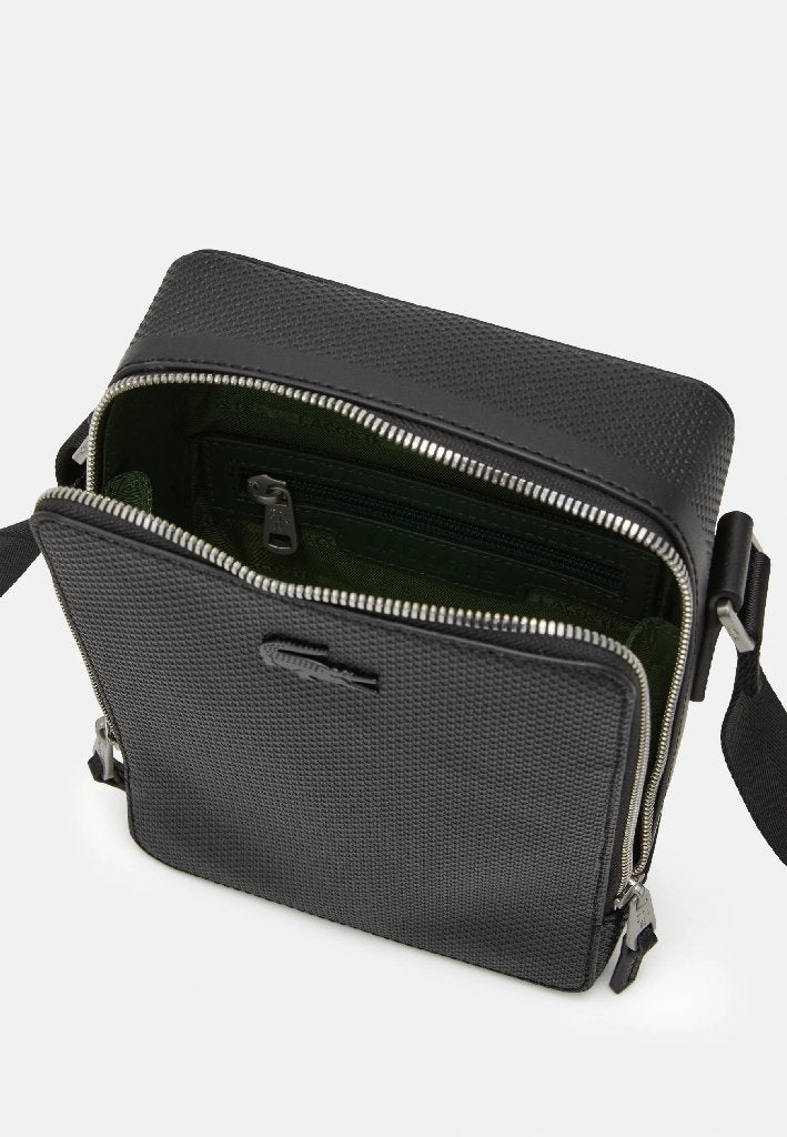 Leren Lacoste Crossover Bag Uniseks Schoudertas (Nieuw), Sieraden, Tassen en Uiterlijk, Tassen | Schoudertassen, Ophalen of Verzenden