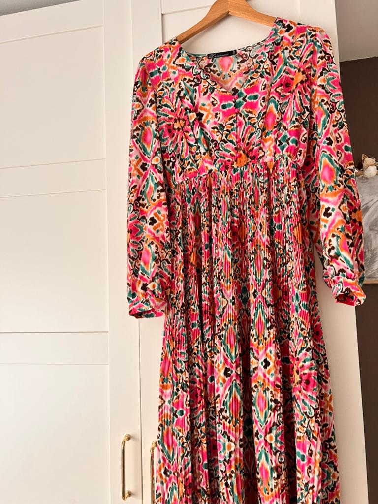 Mooie lange zomer jurk maxi julr maxi dress maat l/xl, Kleding | Dames, Jurken, Ophalen of Verzenden, Nieuw, Maat 46/48 (XL) of groter