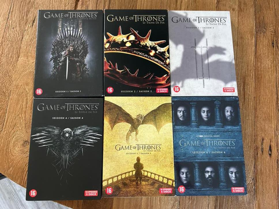 Game of Thrones DVD Seizoen 1-6, Vanaf 16 jaar, Ophalen of Verzenden, Gebruikt, Science Fiction en Fantasy