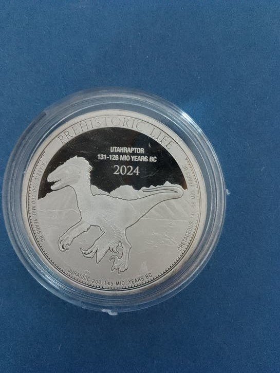 utharaptor 2024 1 oz zilver, Ophalen of Verzenden, Zilver