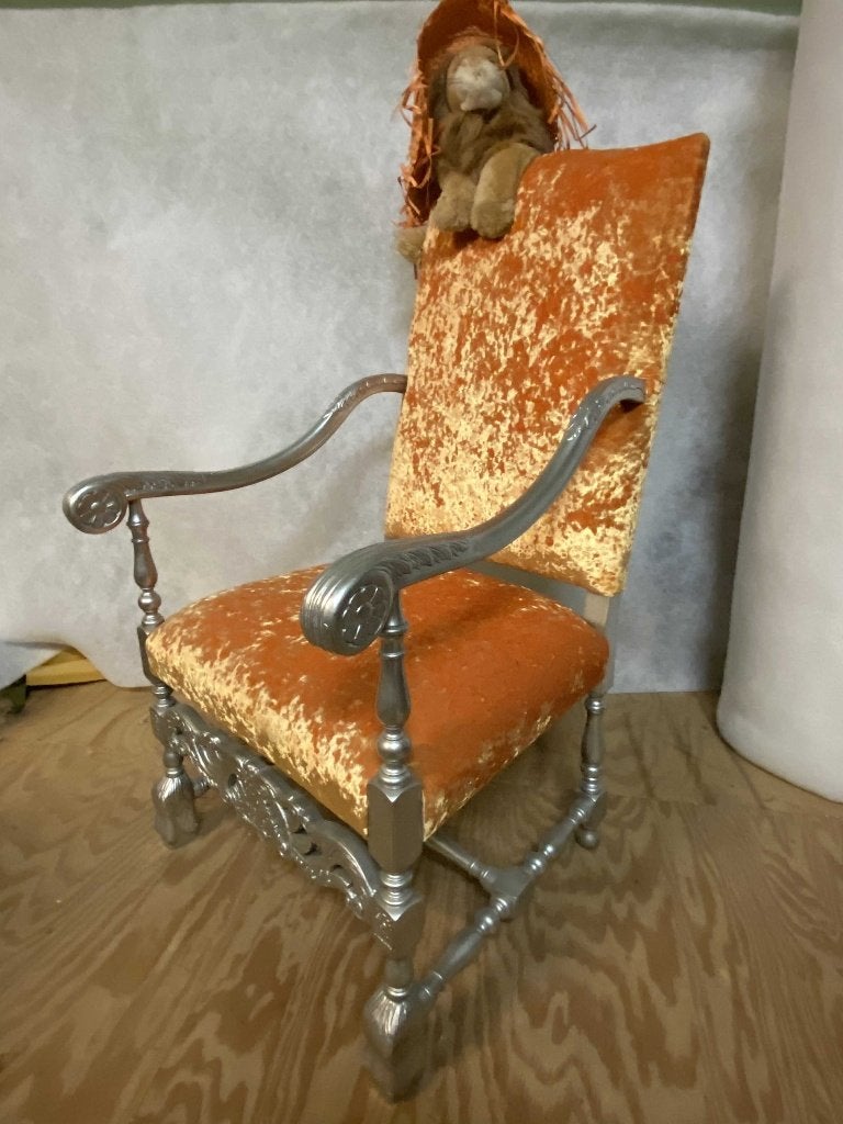 Oranje WK voetbal fauteuil mooi voor horeca., Ophalen, Nieuw