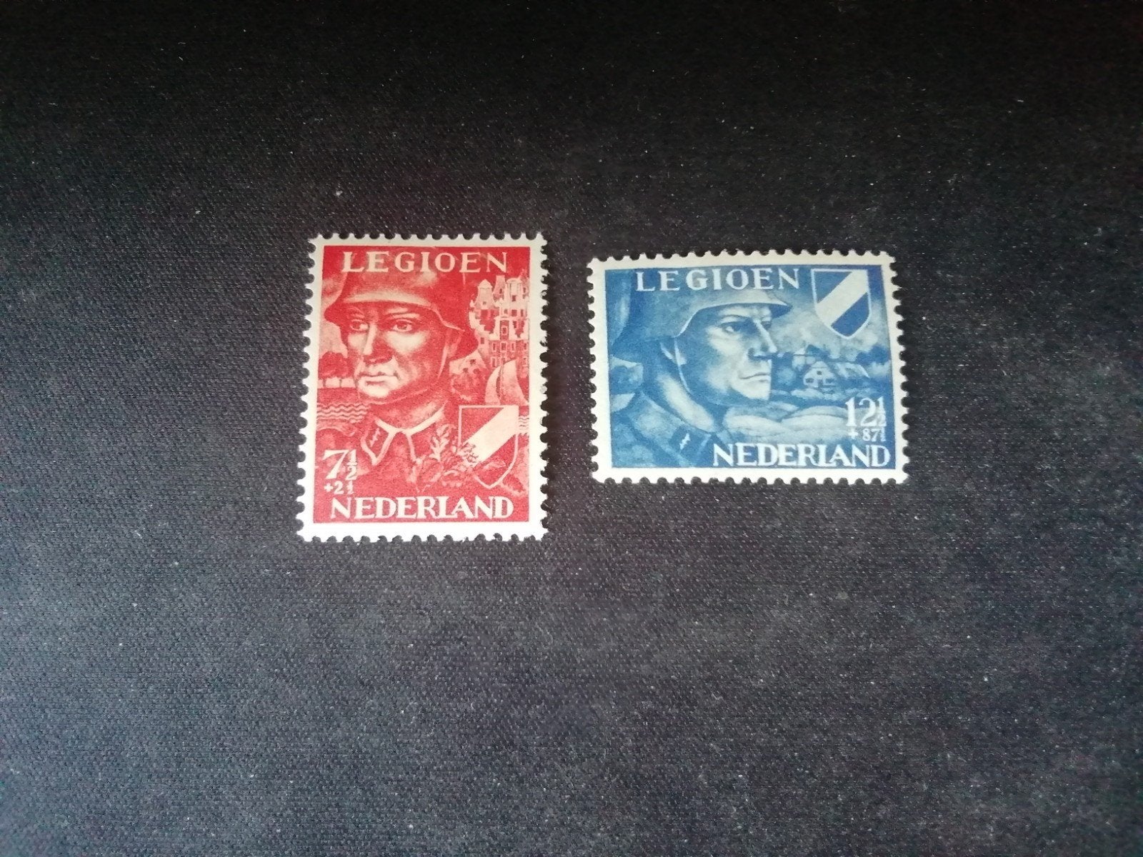 NEDERLAND LEGIOENZEGELS SERIE NR 402 /403 ONGEBRUIKT, Postzegels en Munten, Postzegels | Nederland, Ophalen of Verzenden, Na 1940