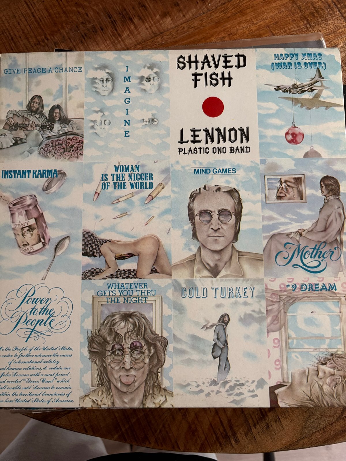 John Lennon - Shaved Fish (Vinyl LP), Ophalen of Verzenden, Gebruikt