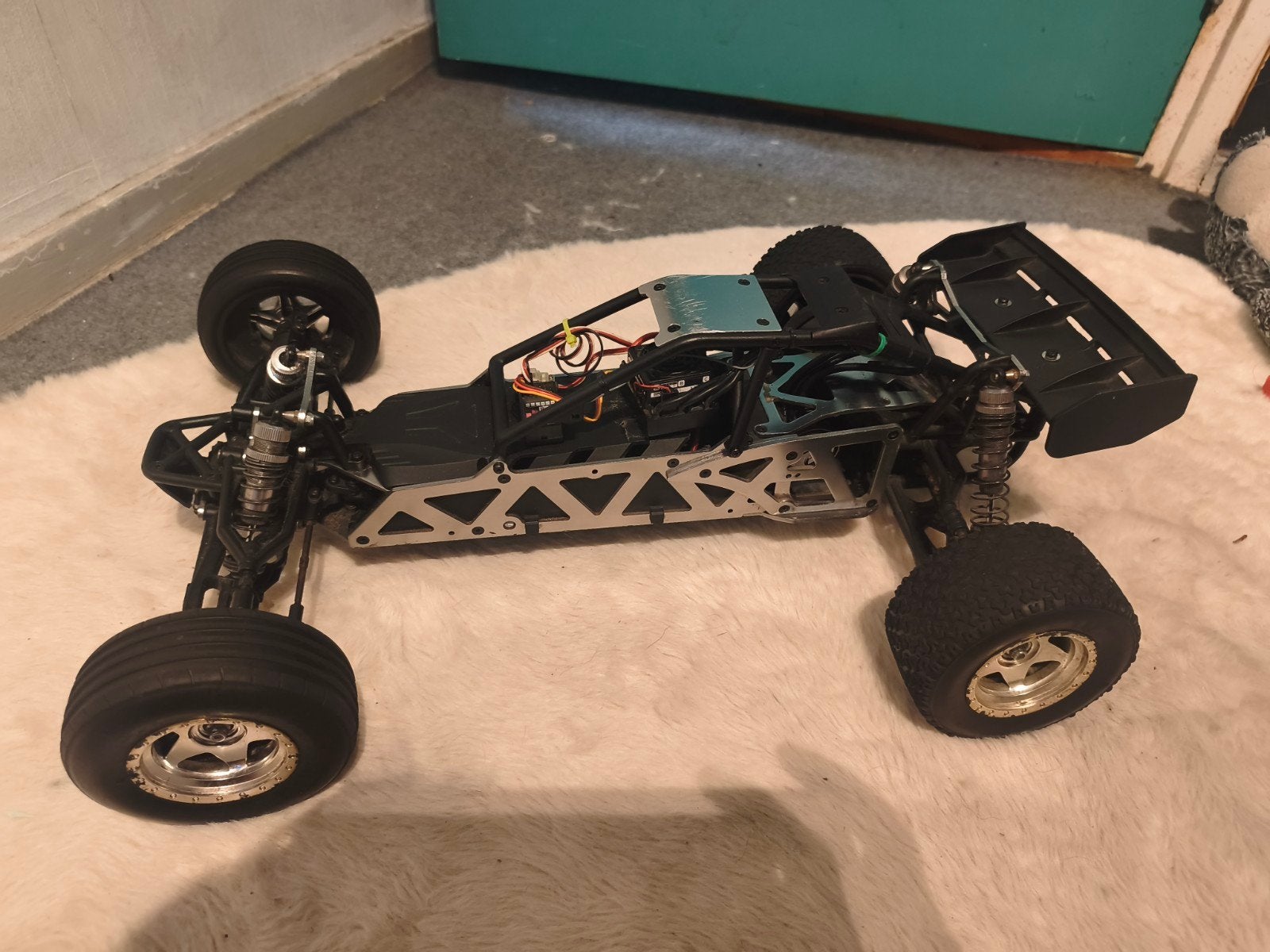 te koop yellow rc dune racer XL 1/8, Elektro, Gebruikt, Auto offroad, Ophalen of Verzenden