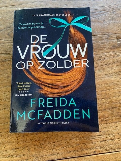 Mc fadden thriller De vrouw op zolder, Ophalen of Verzenden, Zo goed als nieuw, Freida McFadden, Nederland