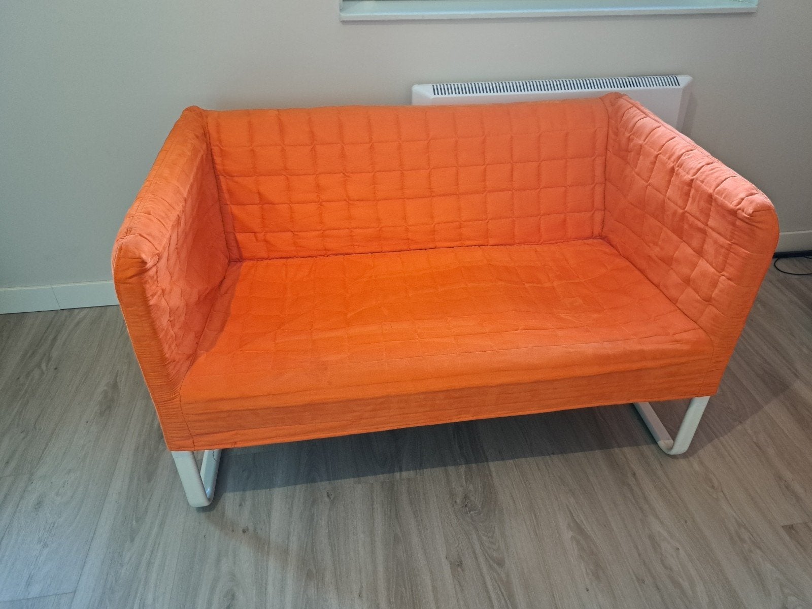 Ikea Knopparp bankje, Ophalen, Tweepersoons, 75 tot 100 cm, Zo goed als nieuw