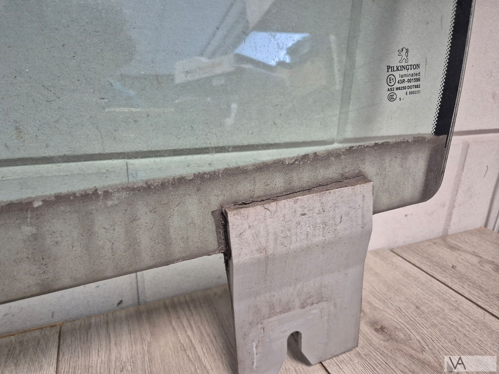 Ruit links van Peugeot 407 coupe 2005 - 2011 beetje bubbels, Gebruikt, -, -, Ophalen of Verzenden