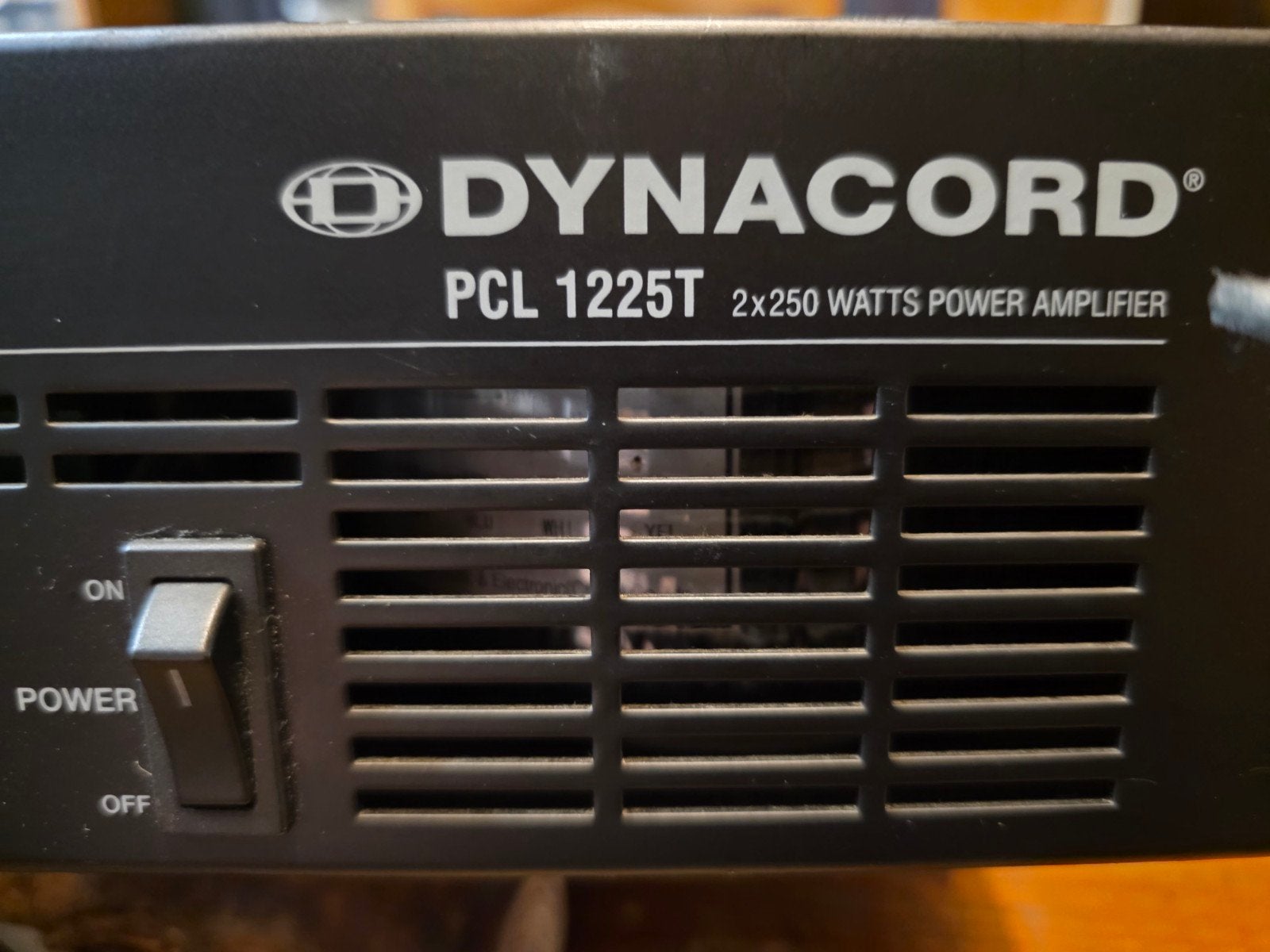 versterker dynacord pcl1225t, Ophalen, 120 watt of meer, Overige merken