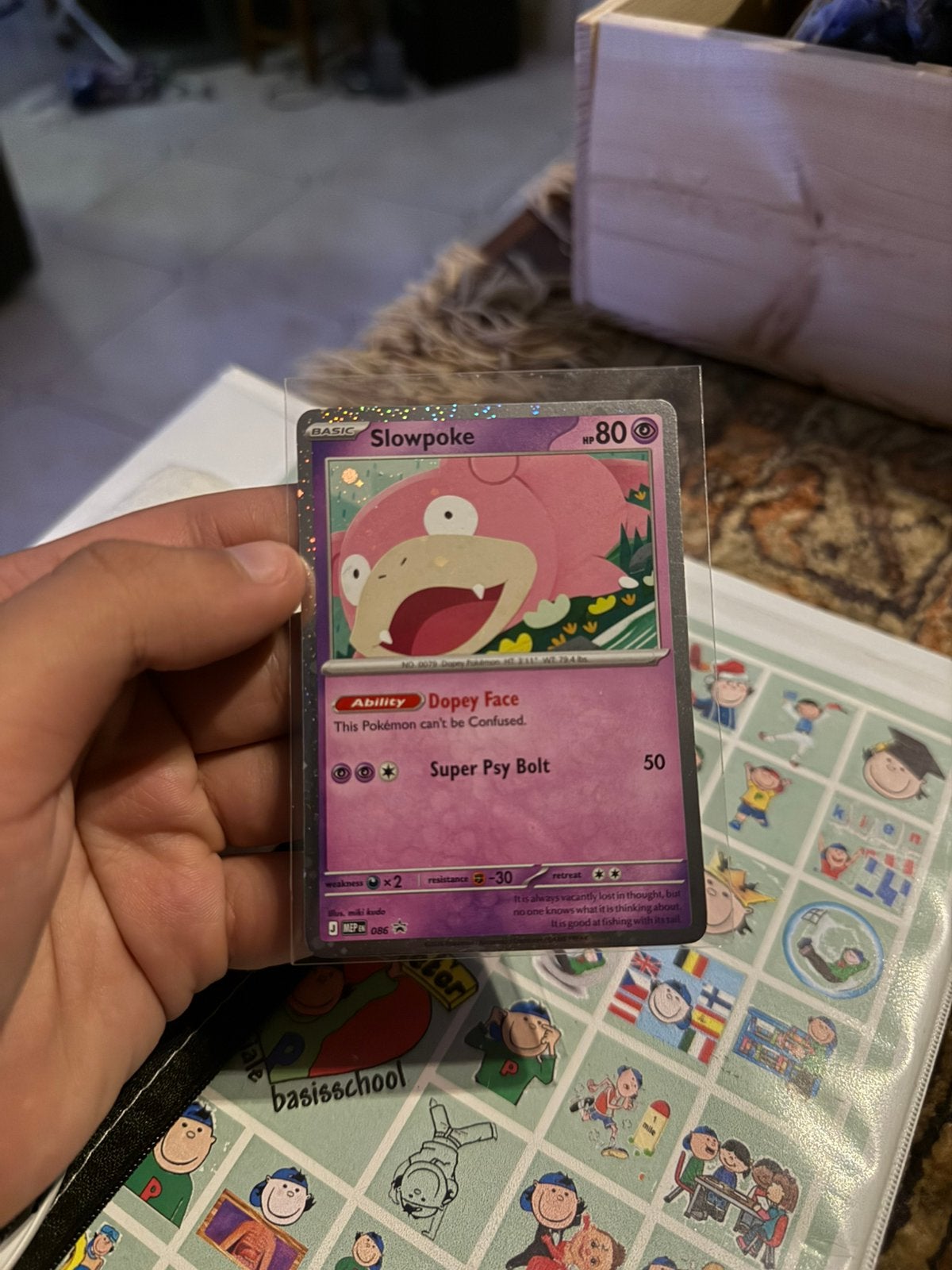Pokémon Pitch Black Slowpoke 086 Promo, Ophalen of Verzenden
