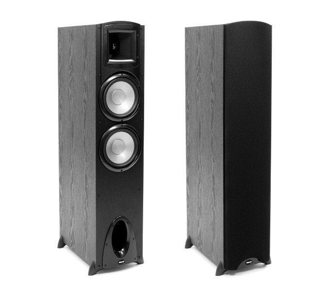Klipsch Synergy F-30 Zwarte Vloerstaande Luidspreker, Audio, Tv en Foto, Luidsprekers, Zo goed als nieuw, 120 watt of meer, Front, Rear of Stereo speakers