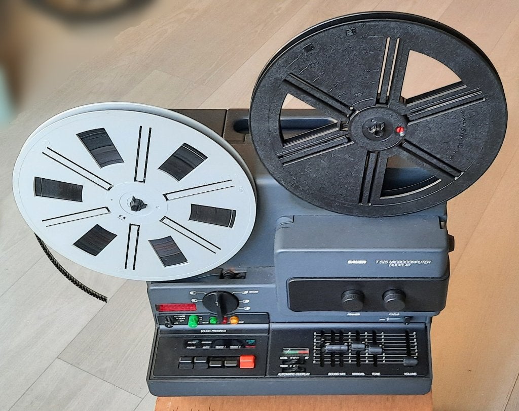 Bauer T 525 Microcomputer Duoplay Super 8 Projector, Ophalen, 1980 tot heden, Projector