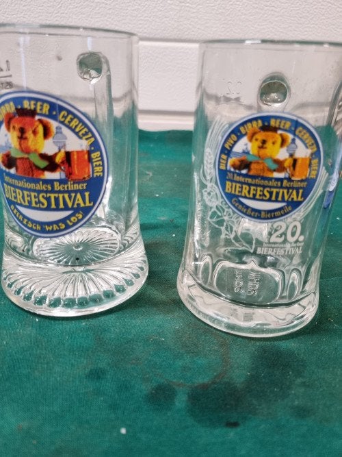 bierpullen bierfestival 2 stuks, Ophalen of Verzenden, 'T Olde Gre-j, Info@toldegrej.nl, Endepoelstraat 20f Didam