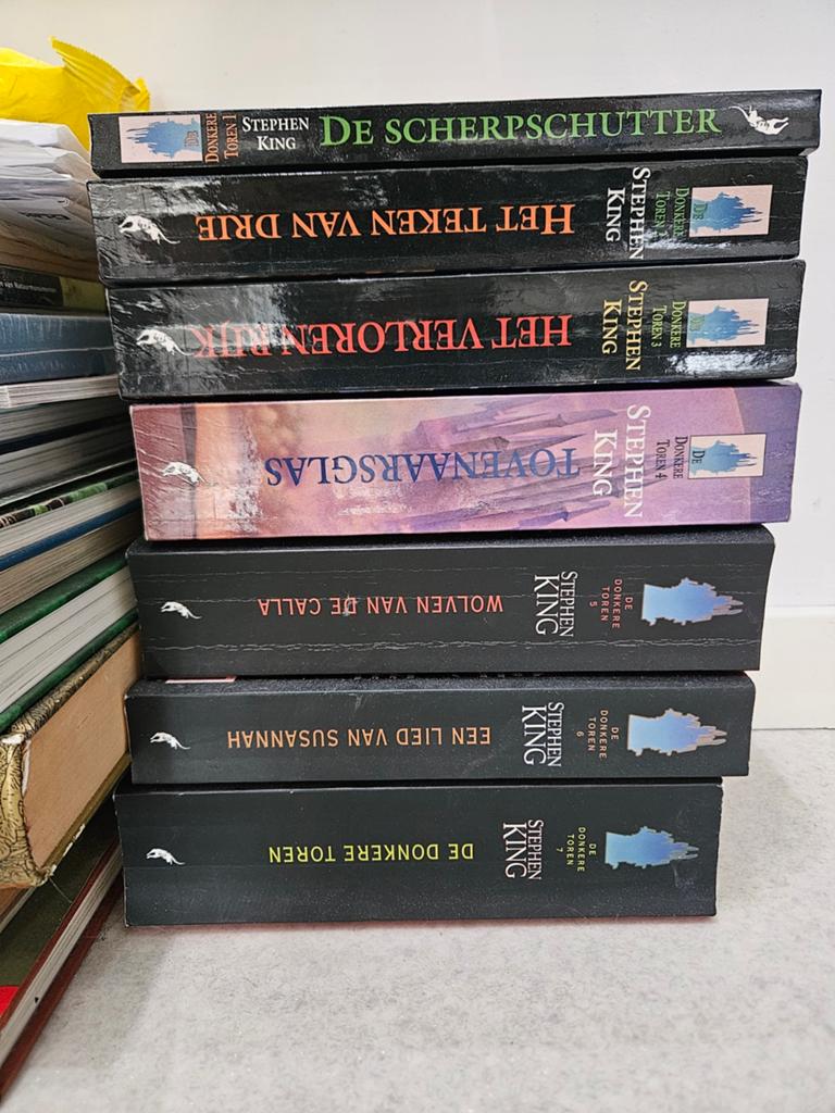 De Donkere Toren Serie - Stephen King (7 boeken), Ophalen of Verzenden, Gelezen, Stephen King