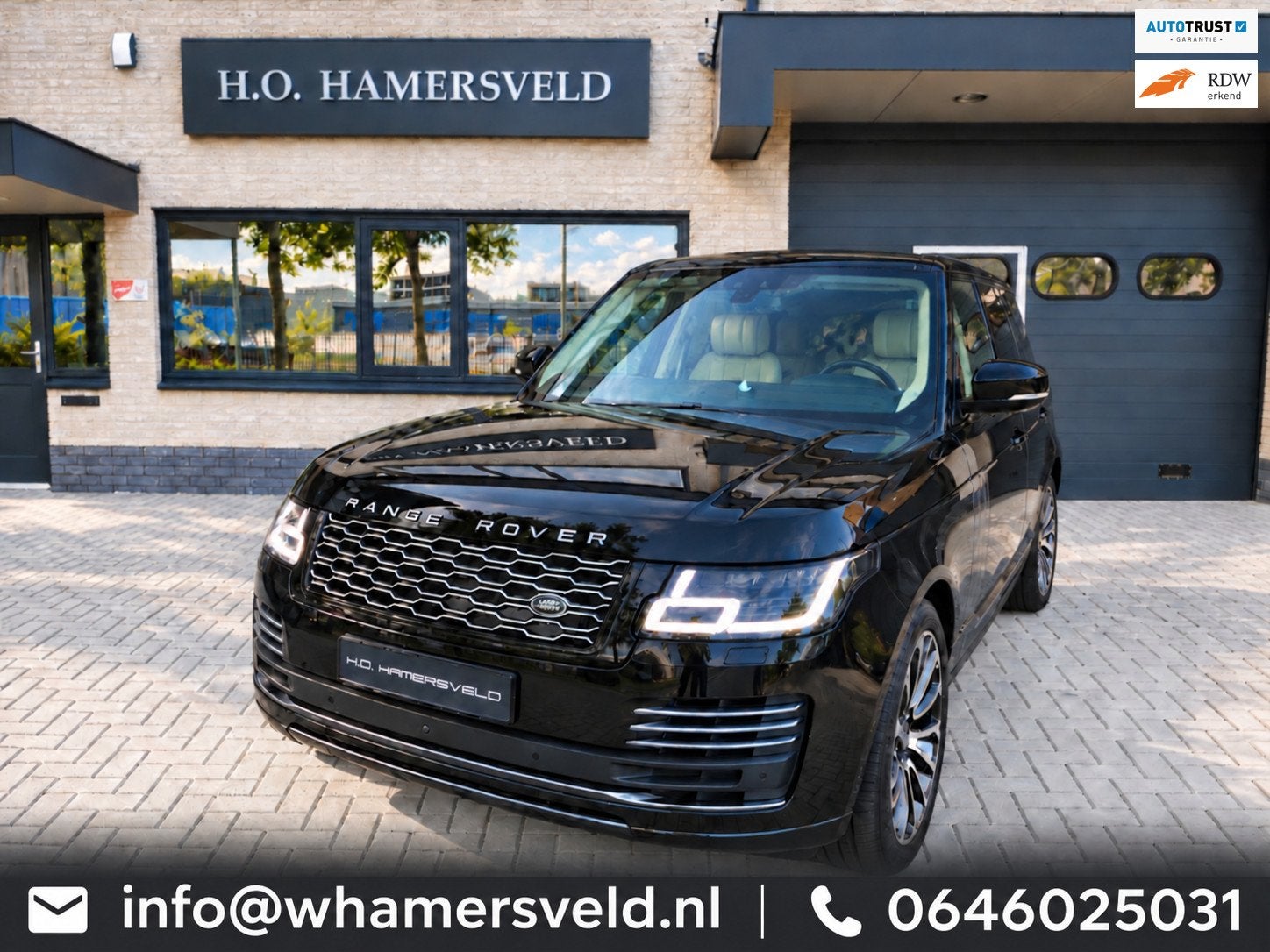 Range Rover Vogue 2.0 P400e Pano|Soft-Close|sfeerverl, Auto's, Automaat, Dealer onderhouden, Gebruikt, 4 cilinders