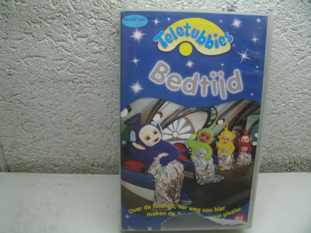 vhs 109a teletubbies bedtijd, Cd's en Dvd's, VHS | Kinderen en Jeugd, Alle leeftijden, Ophalen of Verzenden, Zo goed als nieuw