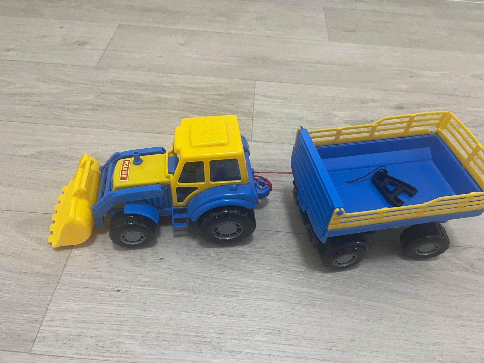 Speelgoed Tractor met Aanhanger - Gebruikt, Goede Staat, Ophalen of Verzenden, Gebruikt