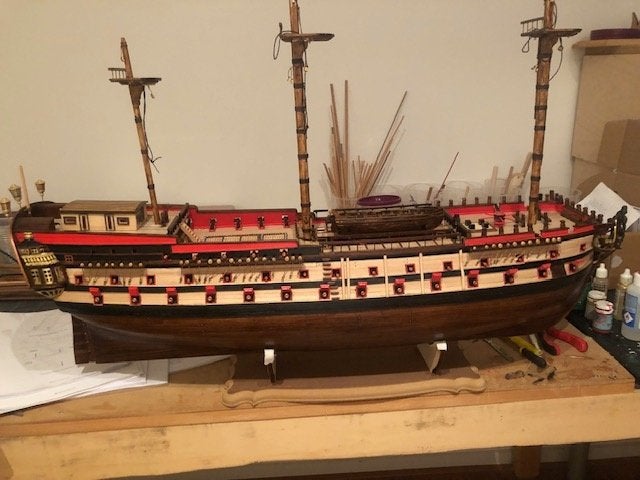 Gedetailleerd Modelbouw Schip - Zeilschip, Ophalen, Zo goed als nieuw, Groter dan 1:32, Overige merken