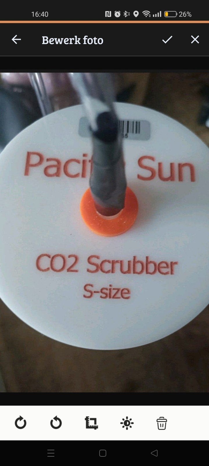 Pacific sun co2 scrubber zeeaquarium, Ophalen of Verzenden, Zo goed als nieuw, CO₂-systeem