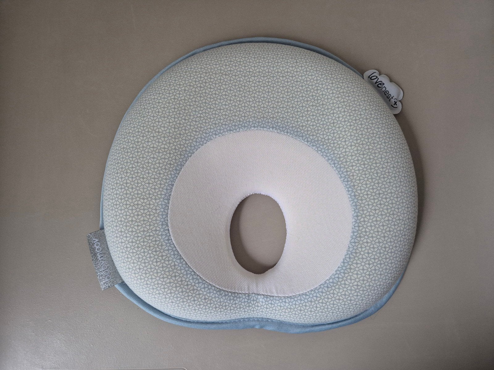 Babymoov Lovenest Hoofdkussen Baby Blauw - Nieuw, Ophalen of Verzenden, Nieuw