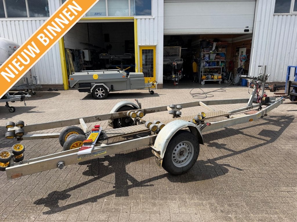TDS BOOTTRAILER 1800KG 644X214 OPKNAPPER!, Gebruikt