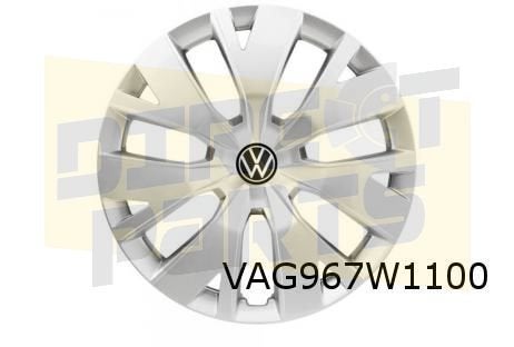 Volkswagen T-Cross/Roc (10/17-2/22) wieldeksel 16" (UWP chro