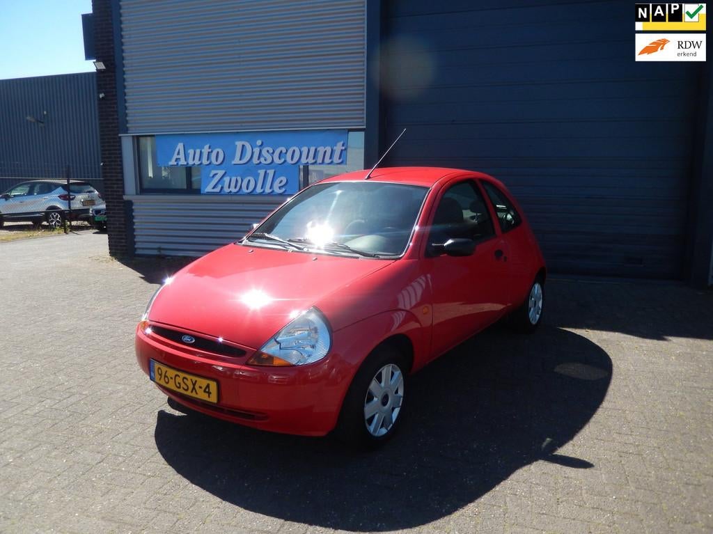 Ford Ka 1.3 Cool & Sound AIRCO APK TOT 30-04-2027, Auto's, Ford, Bedrijf, Te koop, Ka, ABS, Airconditioning, Centrale vergrendeling