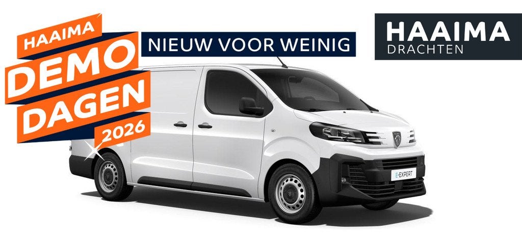 Peugeot e-Expert EV L3 75 kWh | 352 KM WLTP Actieradius | Na, Auto's, Bestelauto's, Bedrijf, Te koop, ABS, Achteruitrijcamera
