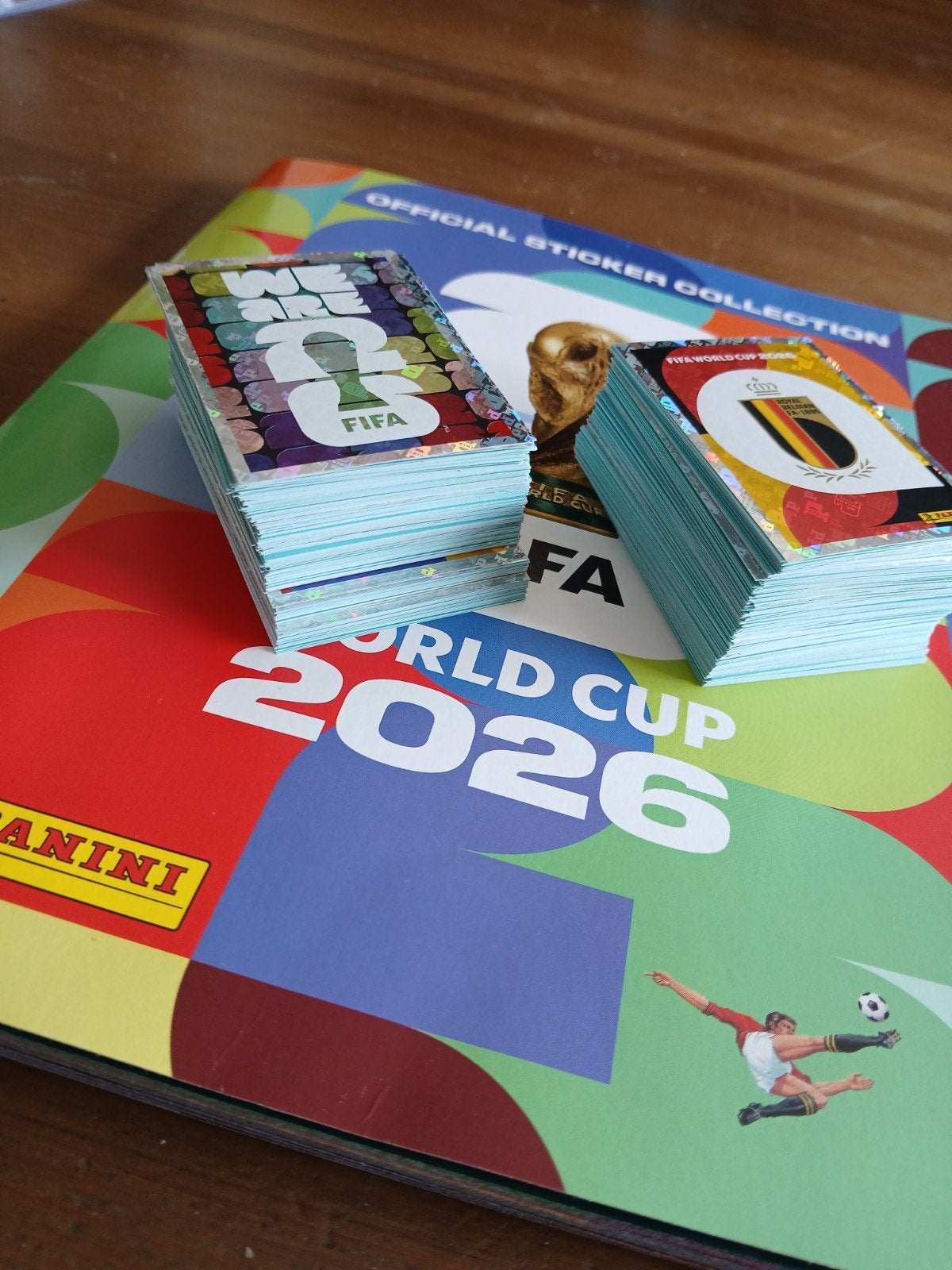 Panini fifa world cup 2026 wk 26 stickers dubbelen voetbal, Verzenden, Nieuw