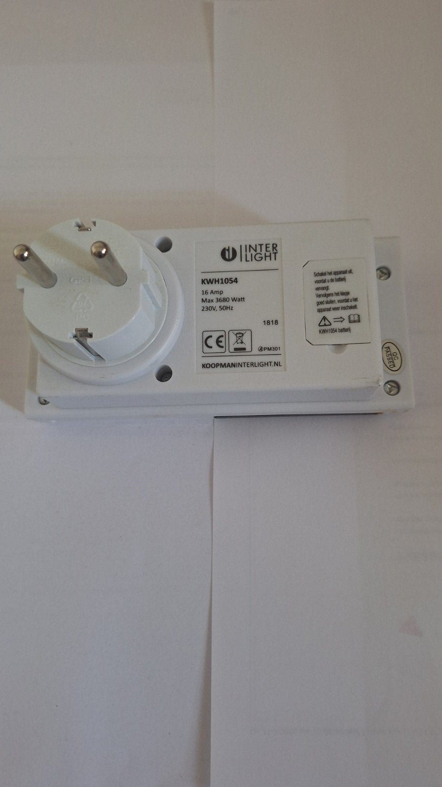 Energiemeter Stekkerdoos, Ophalen of Verzenden, Nieuw, Overige merken, Stopcontact