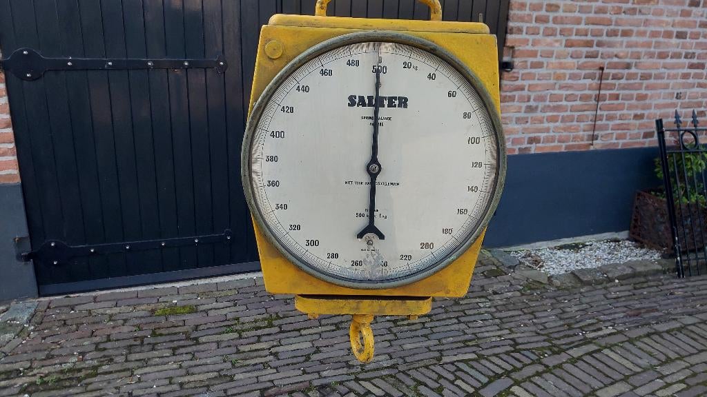 bascule 500 kilo, Antiek en Kunst, Ophalen