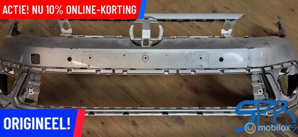 VW POLO 2G FACELIFT VOORBUMPER 2G0807221K 4x PDC VOOR BUMPER, Gebruikt, Volkswagen, Ophalen of Verzenden, Volkswagen