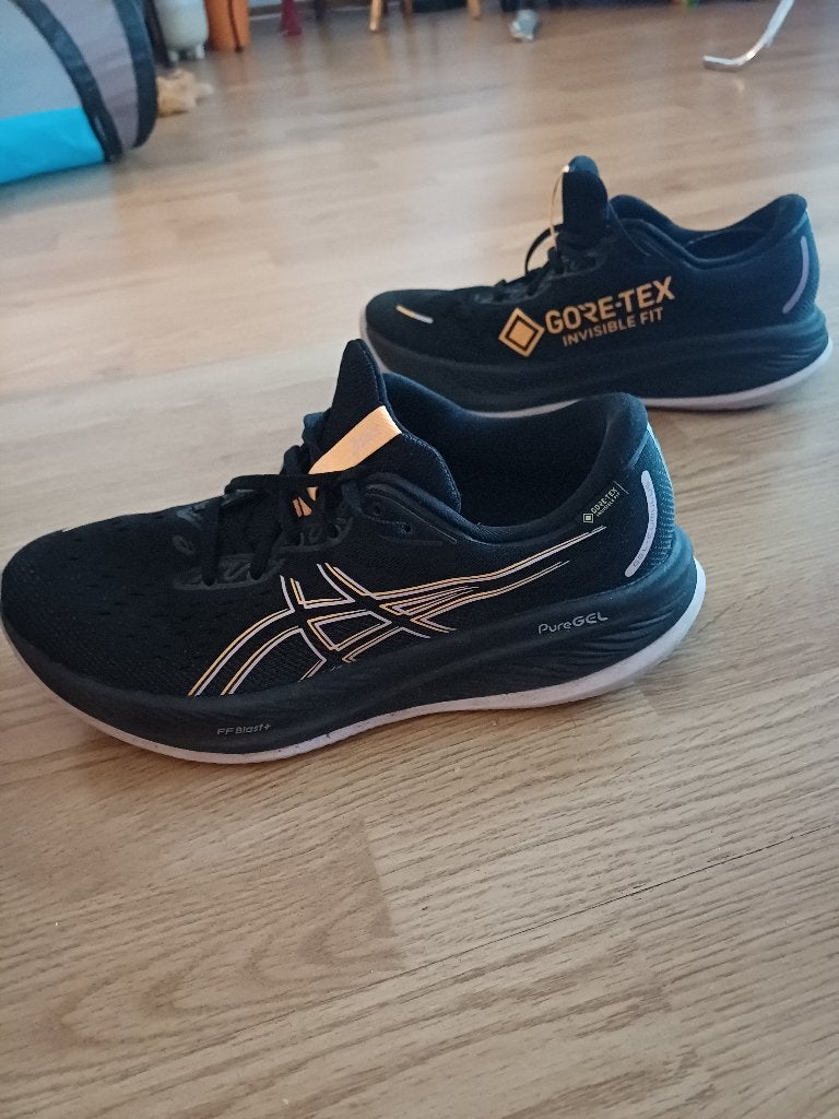Asics sneakers, Zwart, Ophalen of Verzenden, Sneakers of Gympen, Gedragen