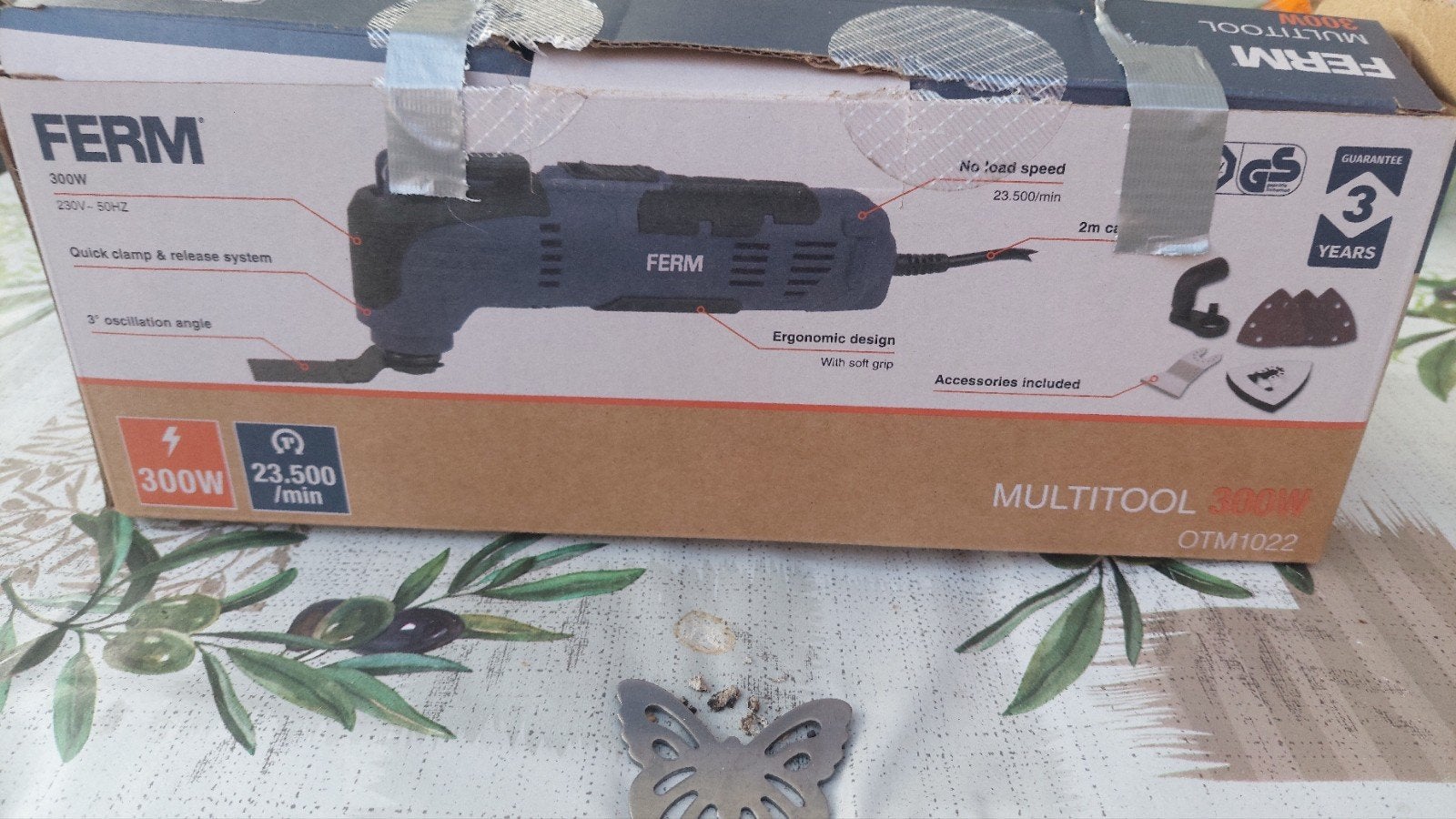 ferm mutitool, Ophalen, Zo goed als nieuw, 1200 watt of meer