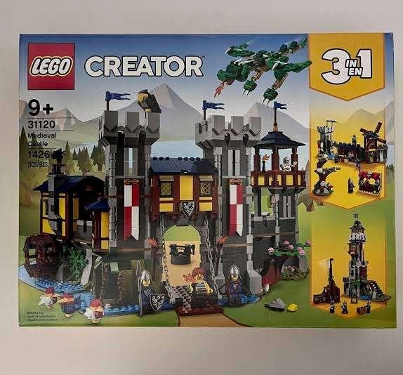 LEGO Creator 3in1 - 31120 - Middeleeuws kasteel, Compleet, Lego, Ophalen of Verzenden, Zo goed als nieuw
