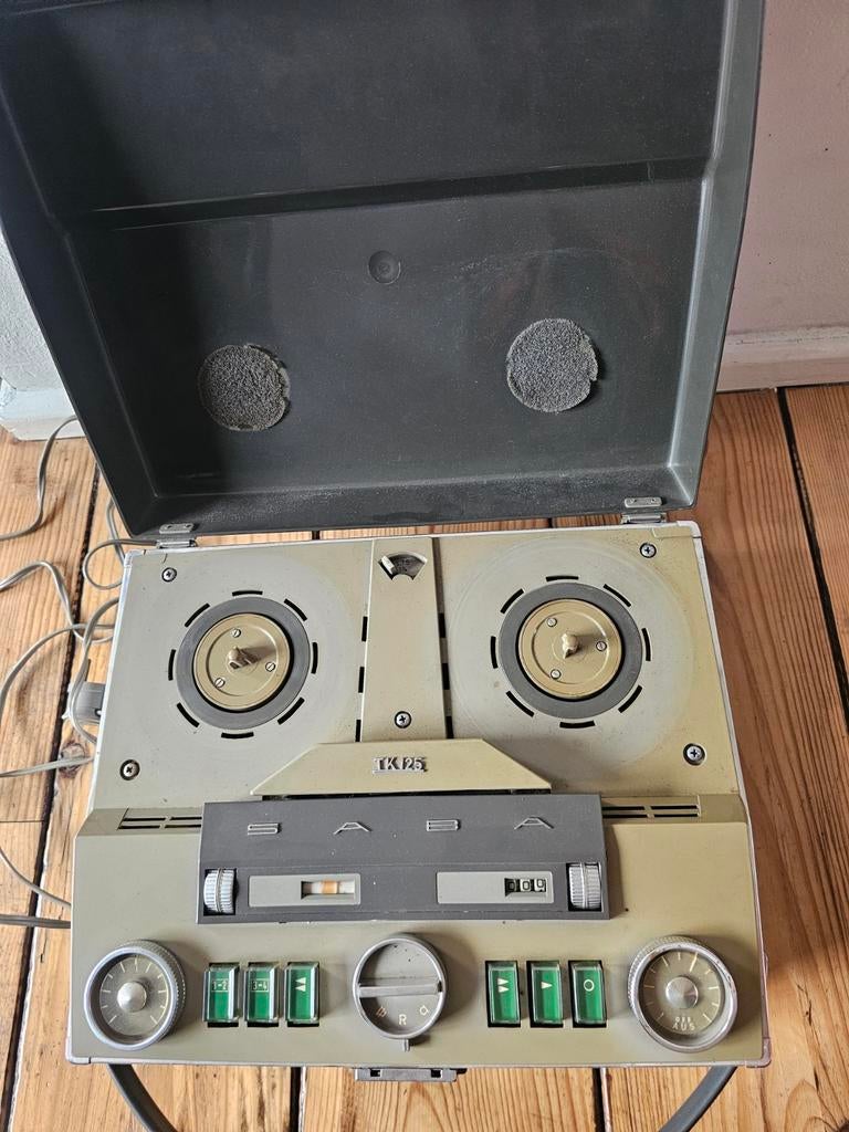 Saba tk 125-4, Audio, Tv en Foto, Ophalen of Verzenden, Bandrecorder