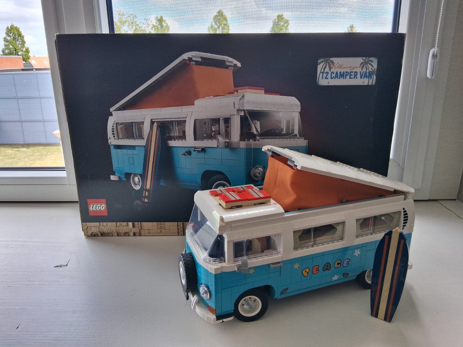 LEGO Volkswagen T2 Camperbus, Kinderen en Baby's, Speelgoed | Duplo en Lego, Zo goed als nieuw, Ophalen of Verzenden