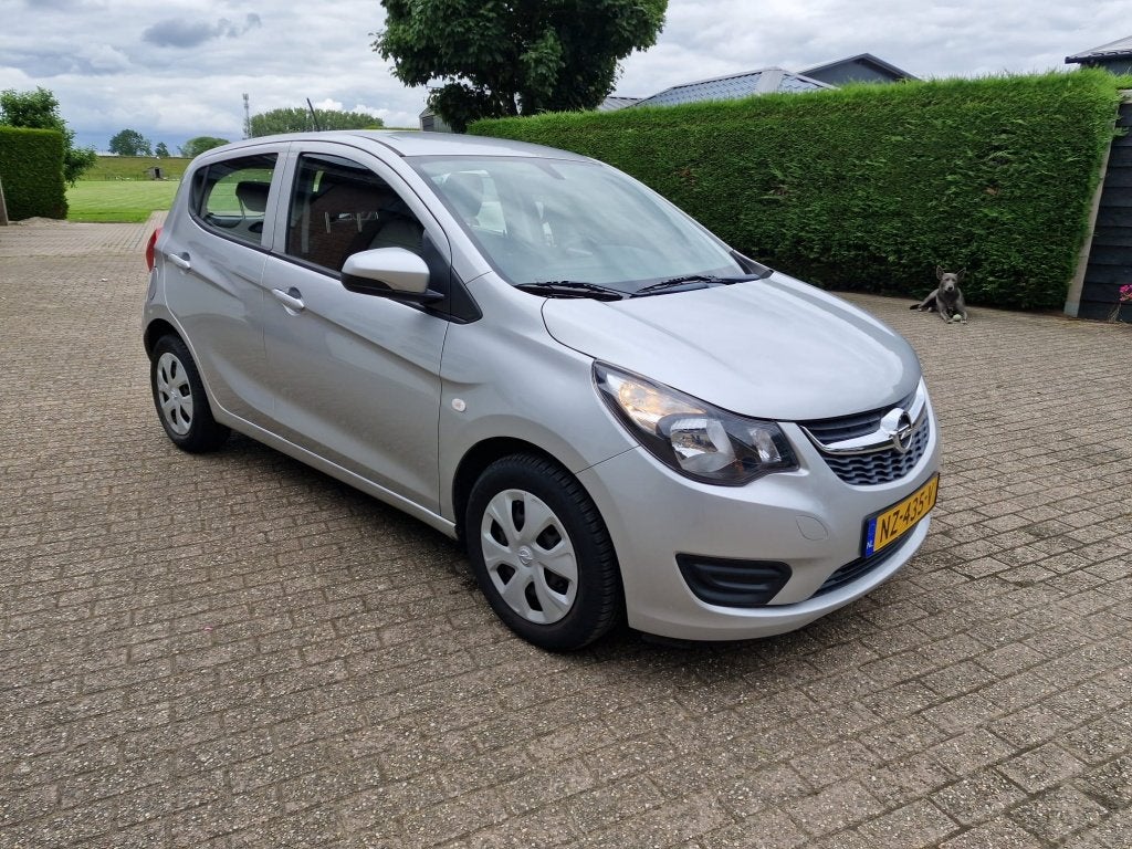 Opel KARL 1.0 ecoFLEX Edition (bj 2017), Auto's, Opel, 839 kg, Stof, Gebruikt, Euro 6