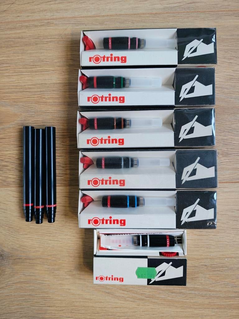 Rotring Variant en Radiograph pennen en penpunten, Hobby en Vrije tijd, Tekenen, Ophalen of Verzenden, Gebruikt, Overige typen