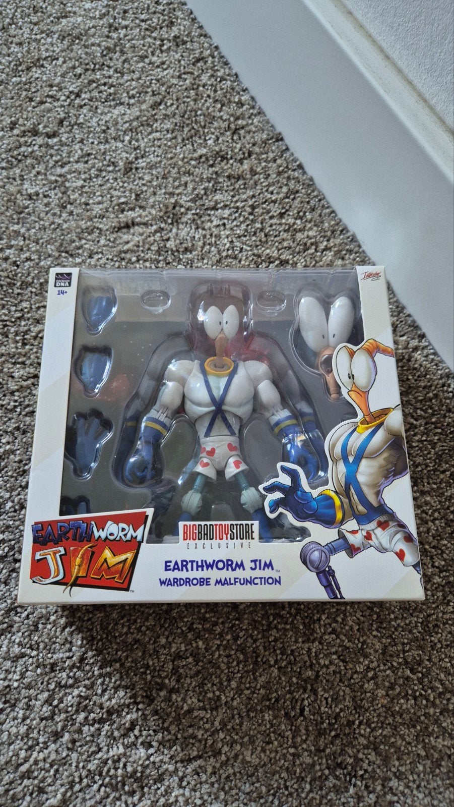 Earthworm Jim Wardrobe Malfunction BBTS Exclusive, Verzamelen, Verzenden, Nieuw