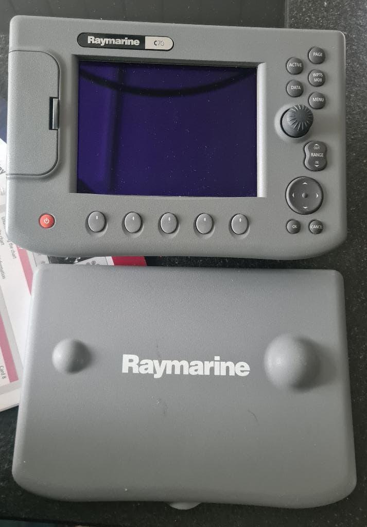 Kaartplotter Raymarine C70, Watersport en Boten, Ophalen, Zo goed als nieuw, Kaartplotter of Fish Finder