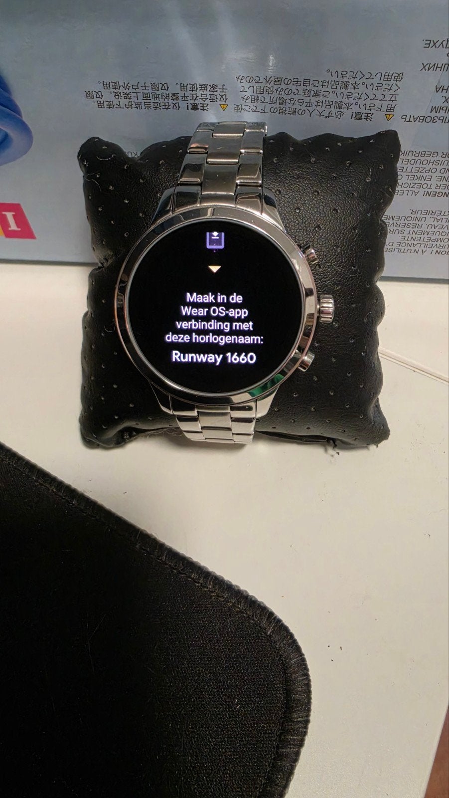 micheal kors, Ophalen of Verzenden, Zo goed als nieuw, Zwart, Android