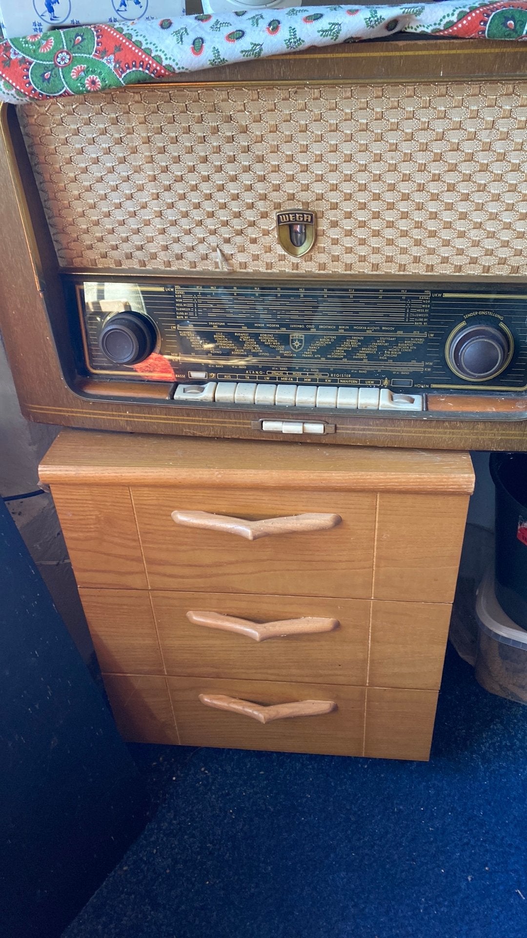 Oude radio, Audio, Tv en Foto, Radio's, Ophalen, Gebruikt