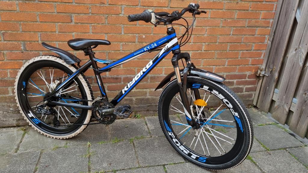 Leuke kids mountainbike 24 inch schijfremmen, Fietsen en Brommers, Fietsen | Jongens, Ophalen, Versnellingen, Kiyoko, Schijfrem