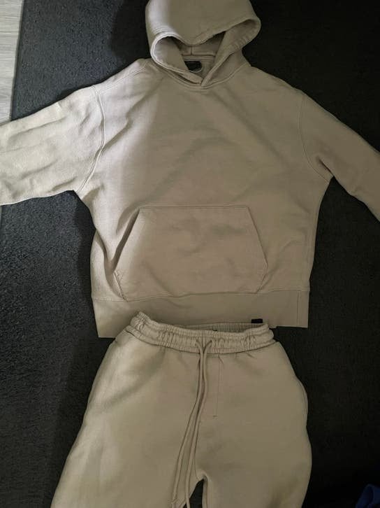 Pull & Bear trainingspak beige, Ophalen of Verzenden, Zo goed als nieuw, Beige