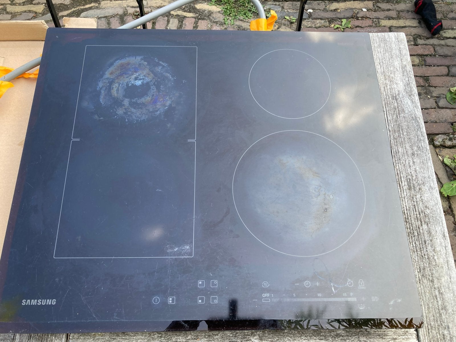 Samsung NZ64K5747BK Inductie Kookplaat - Gebruikt, Witgoed en Apparatuur, Ophalen, Gebruikt, 4 kookzones, Inbouw