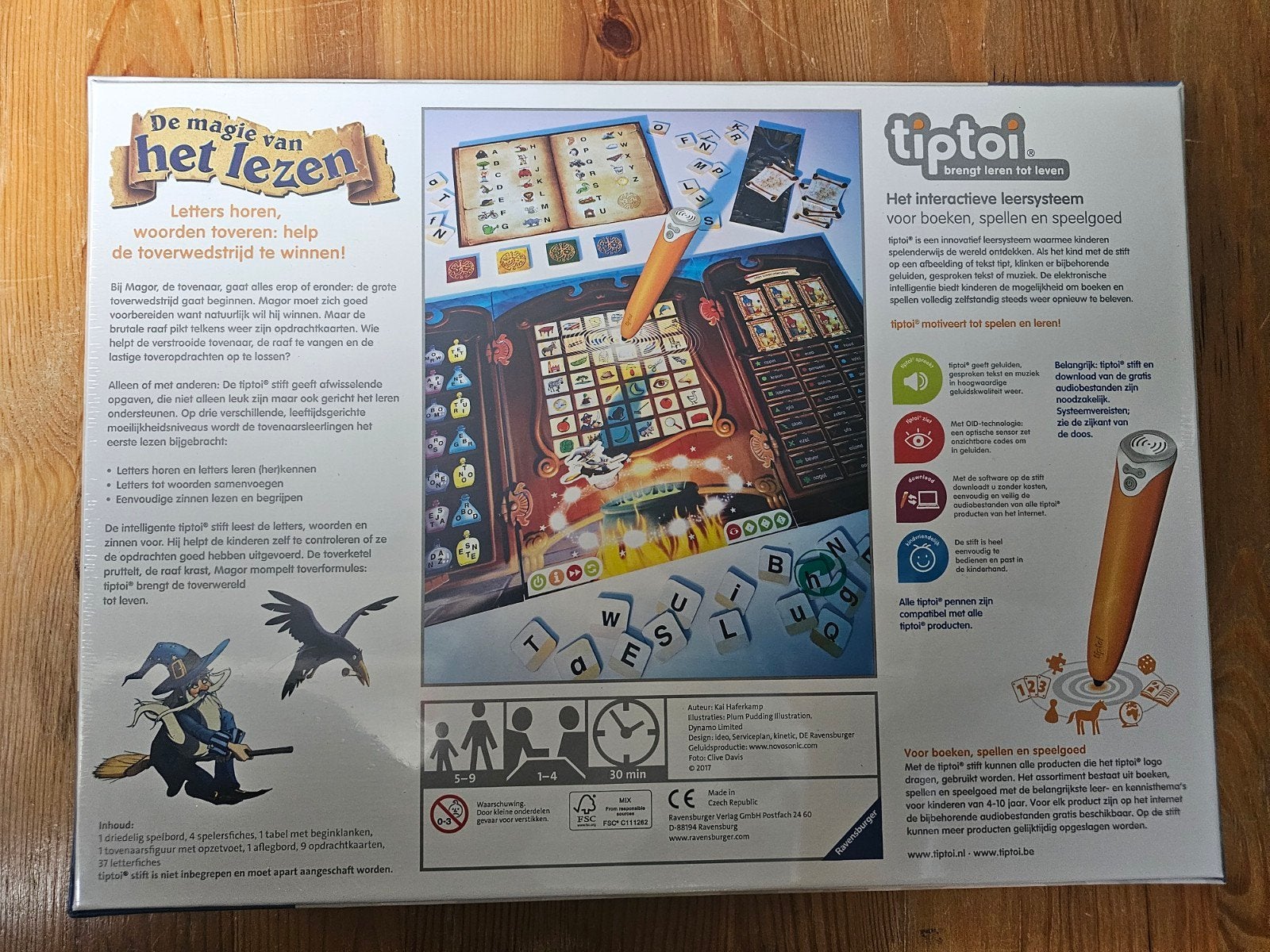 Tiptoi De magie van het lezen - Ravensburger, Ophalen of Verzenden, Nieuw, Taal en Lezen, Met geluid