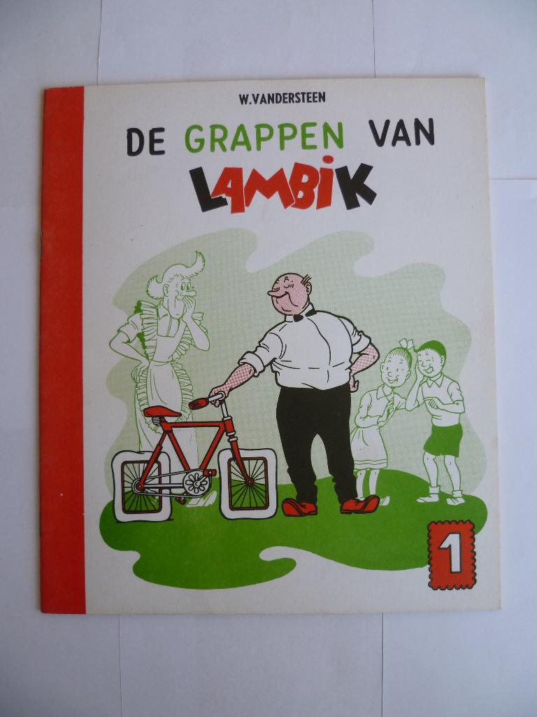 LAMBIK ILLEGALE UITGAVE NR:1"DE GRAPPEN VAN LAMBIK"UIT 1982, Boeken, Stripboeken, Zo goed als nieuw, Eén stripboek, Ophalen of Verzenden