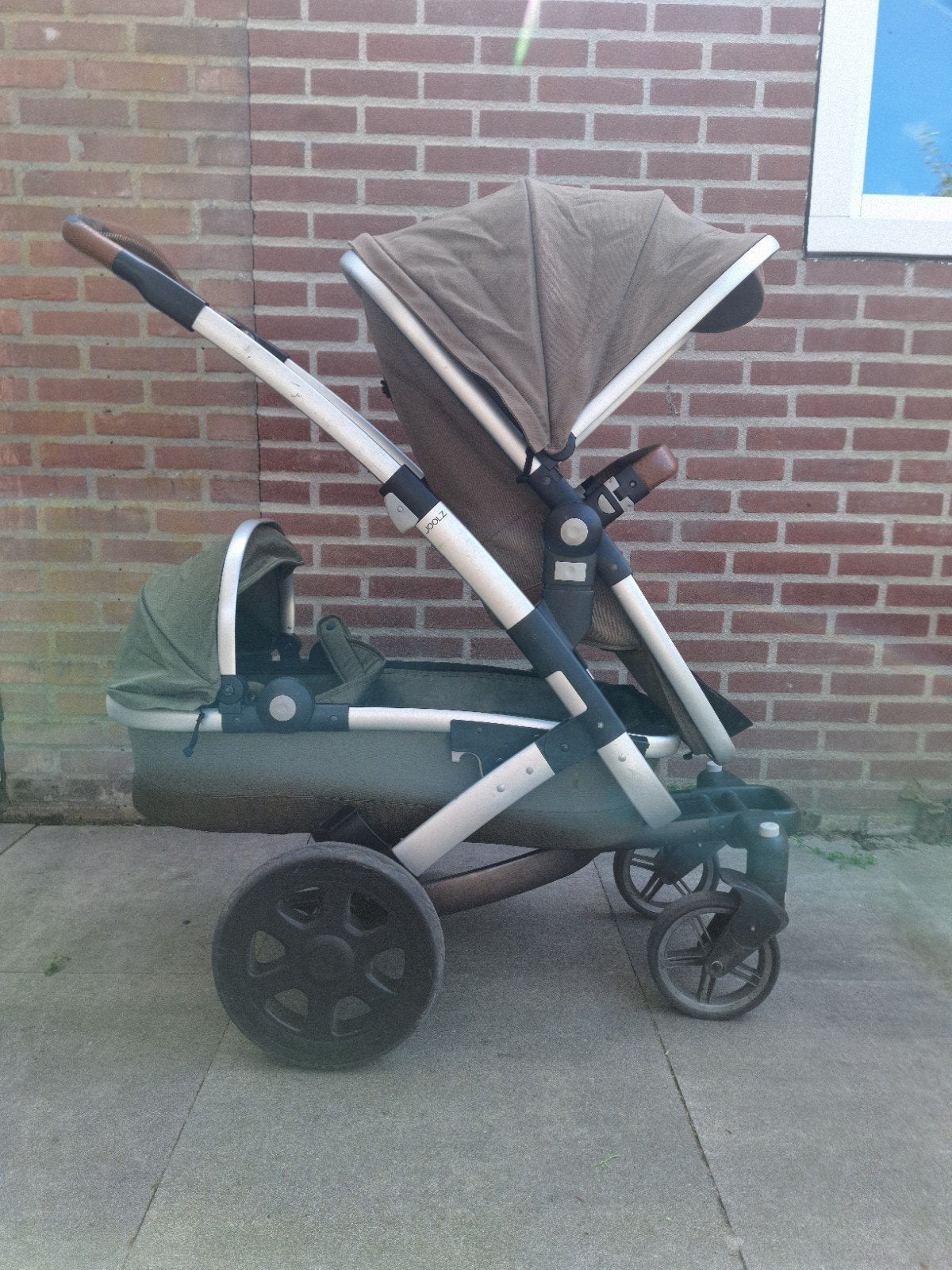 Joolz Geo² Duowagen compleet met accessoires, Gebruikt, Ophalen, Overige merken, Duowagen